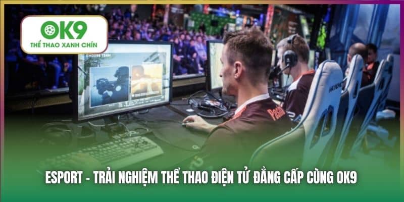 Esport - Trải nghiệm thể thao điện tử đẳng cấp cùng OK9
