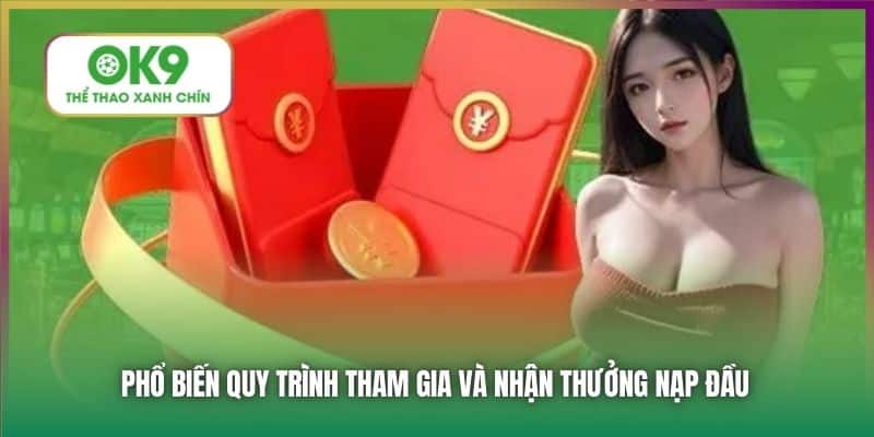 Phổ biến quy trình tham gia và nhận thưởng nạp đầu